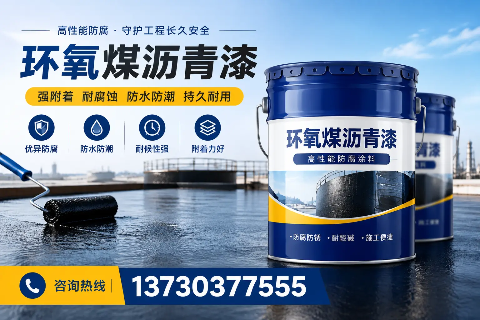 如何判断环氧煤沥青漆的质量?孝感消费者指南